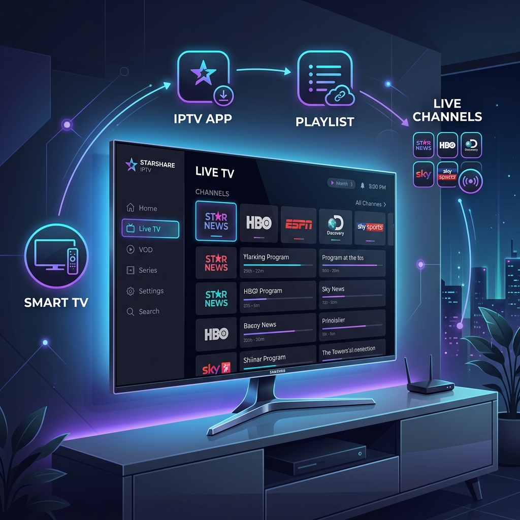 How to Set Up IPTV on Smart TV in 2026: Complete Step-by-Step Guide